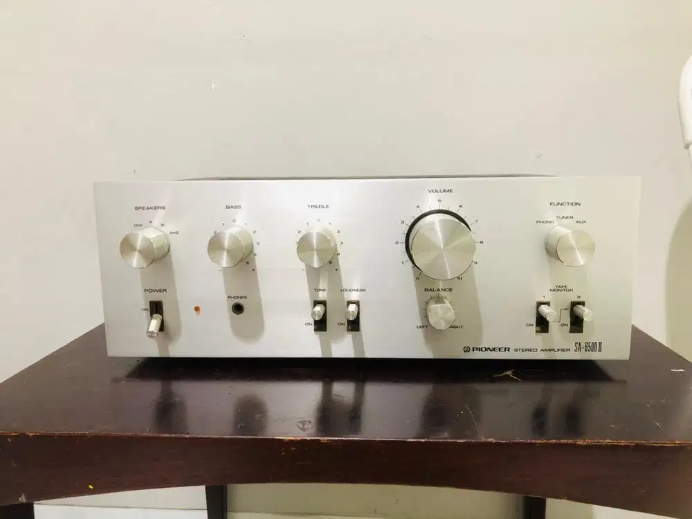 Dijual Vintage Audio Amplifier Pioneer SA-6500II