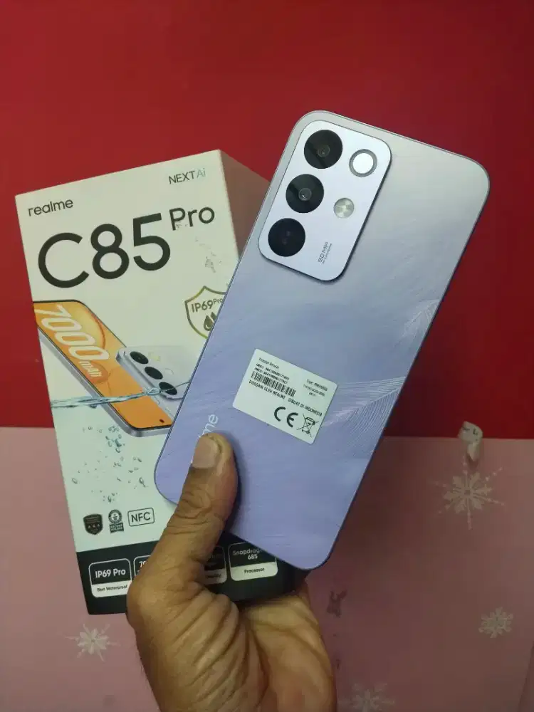 Realme c85 pro 8/256 NFC
Mulus fullset