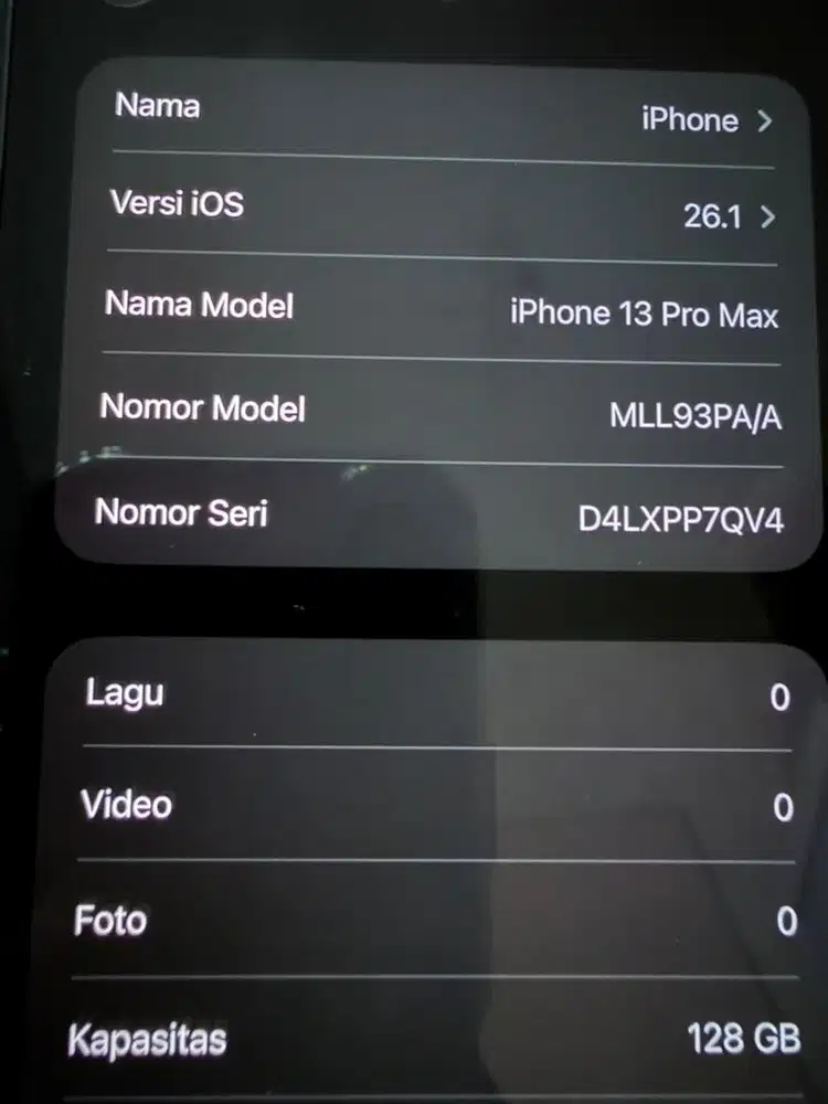 Iphone 13 promax 128Gb SierraBlue