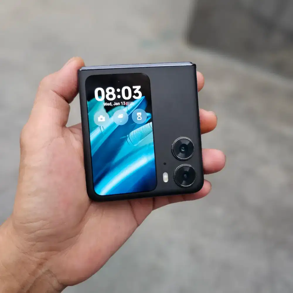 OPPO FIND N2 FLIP 256 GB MINUS LCD DALAM WAJIB GANTI