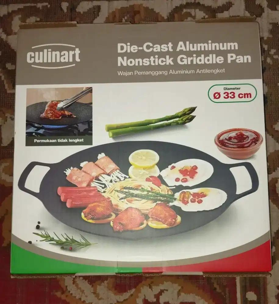 WAJAN PEMANGGANG ALUMUNIUM ANTI LENGKET CULINART BARU