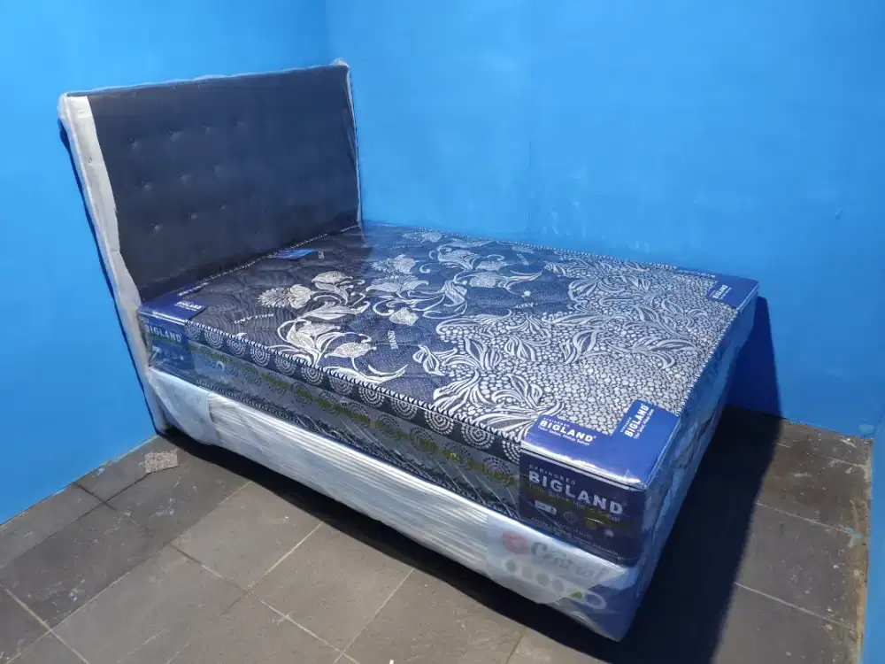 Jual kasur springbed bigland big go garansi 15 th