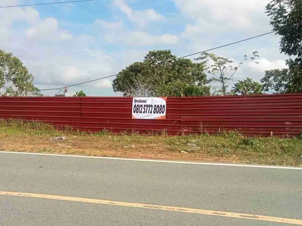Dijual Tanah Jalan Poros Soekarno Hatta