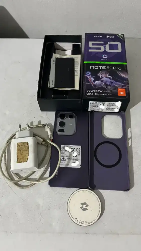 Handphone INFINIX NOTE 50 PRO 8/256 second