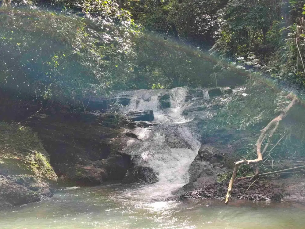 tanah strategis berisi air terjun yang sangat unik di tabanan harga murah