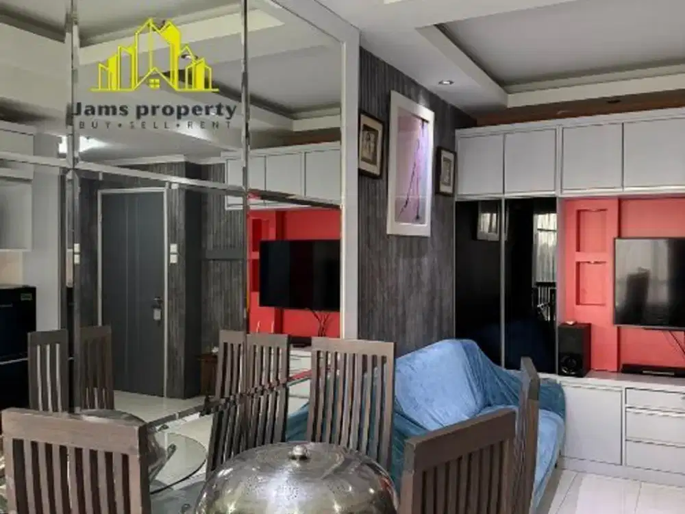 View Pool Disewakan Apartemen Sudirman Park Jakarta Pusat - 2 BR Fully Furnished