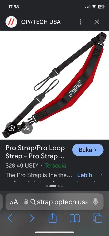 Strap optech usa