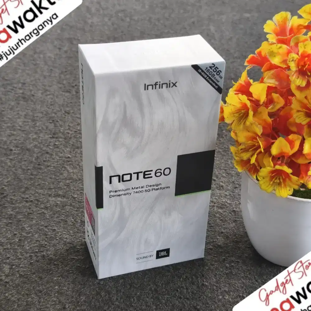 Paling dicari Infinix note 60 series stok limited harga mulai 4juta aj