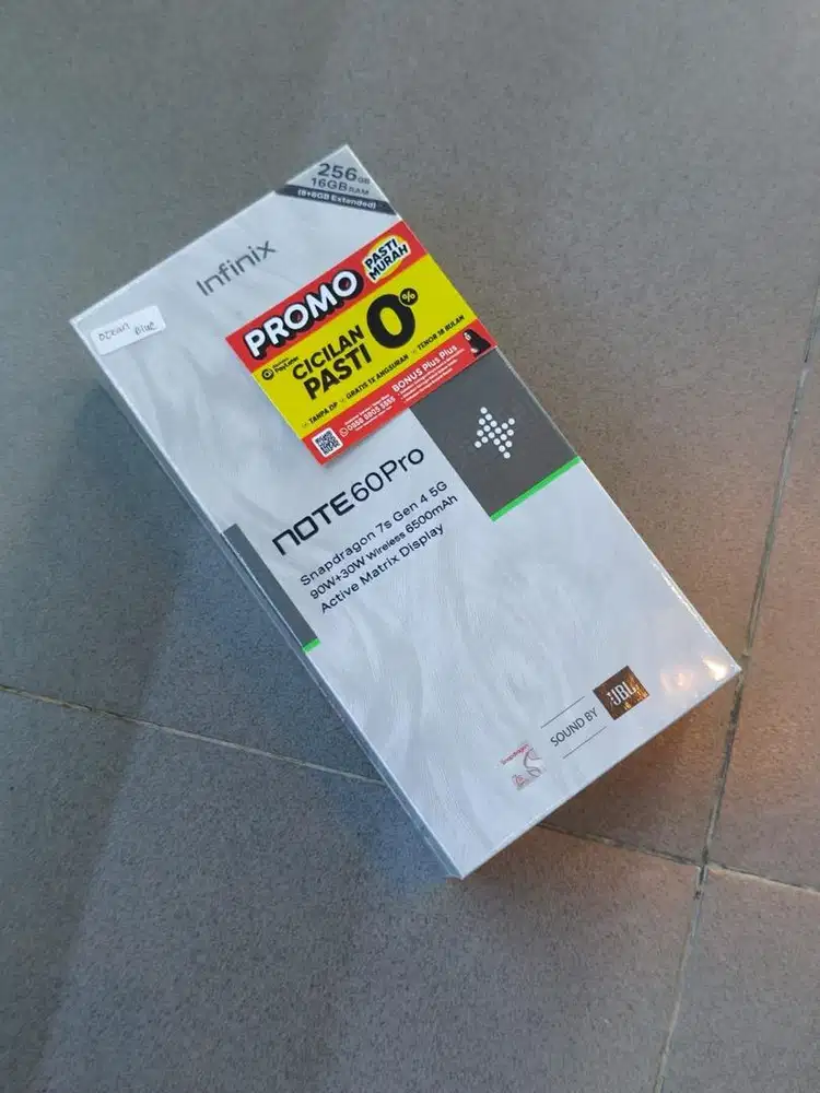 INFINIX NOTE 60 PRO BISA KREDIT CICILAN 0%