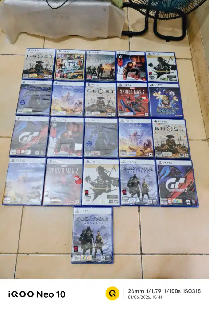 NEW 100% !! KASET BD PS5 ALL GAME | REGION 2 & 3 ASIA | FRESH SEGEL