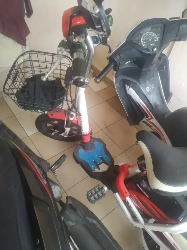 Dijual sepeda listrik super rider mars platinum