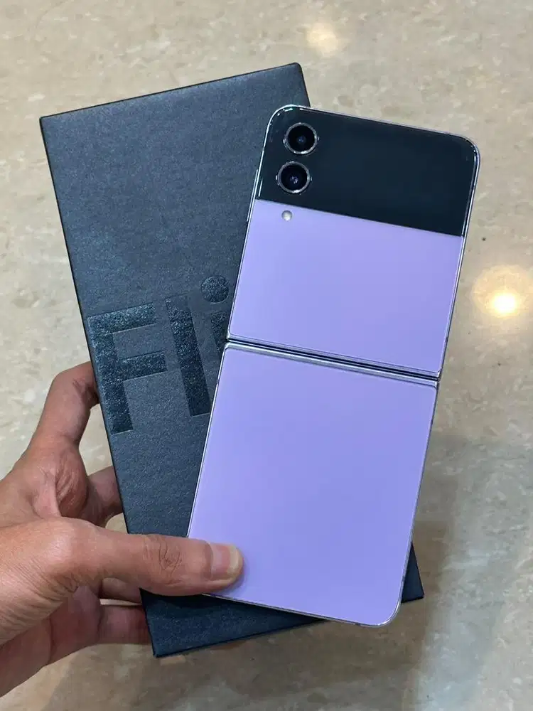 SAMSUNG GALAXY Z FLIP 4 8/256GB PURPLE RESMI SEIN