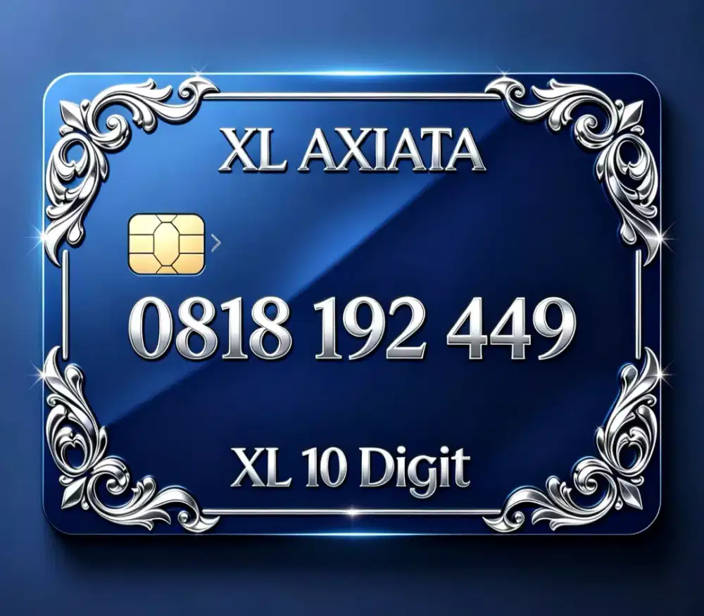 Nomor Cantik Premium Perdana XL 10 Digit Regular by XLSMART 449