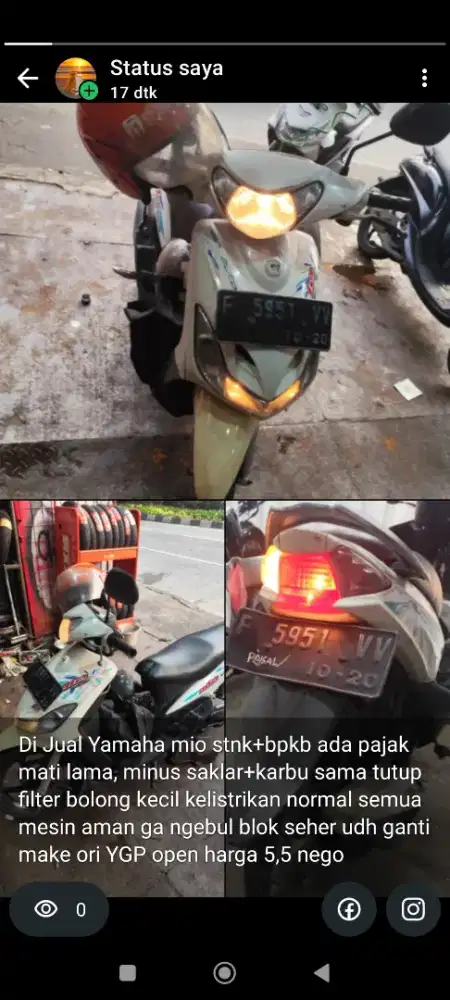 Yamaha Mio smile/2010