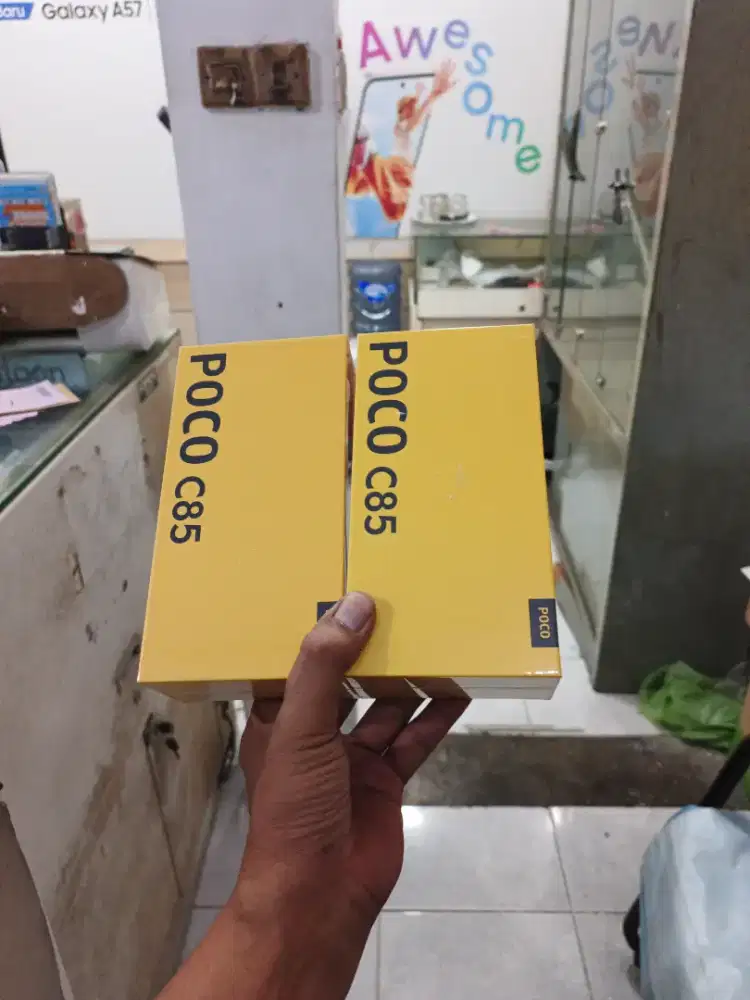Poco C85 NFC 6+6/128 Garansi resmi 15bln