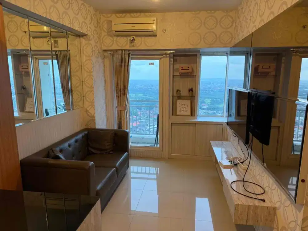 Termurah Apartmen Tanglin Pakuwon Tipe 2BR Plus Siap Huni Full Furnish View City