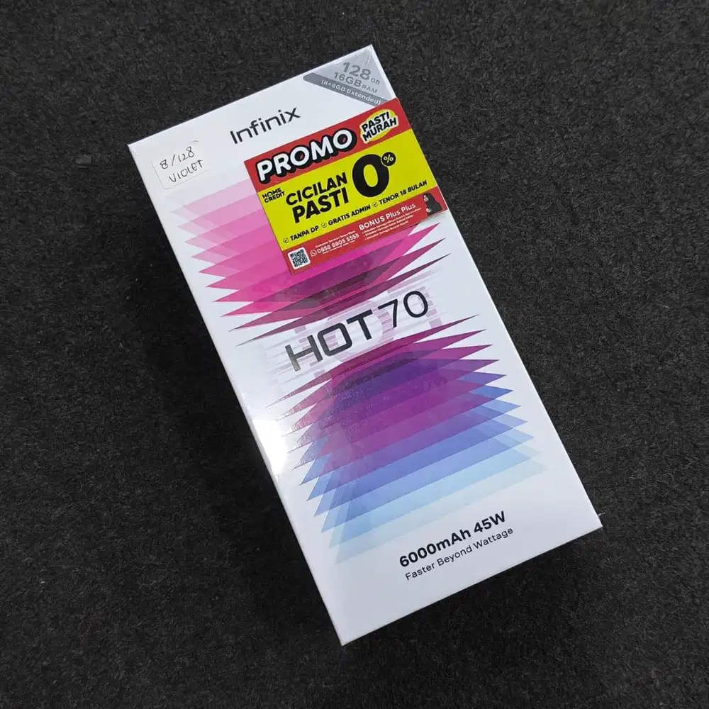 HP terbaru infinix Hot 70 Cuma 300 rb an aja perbulan
