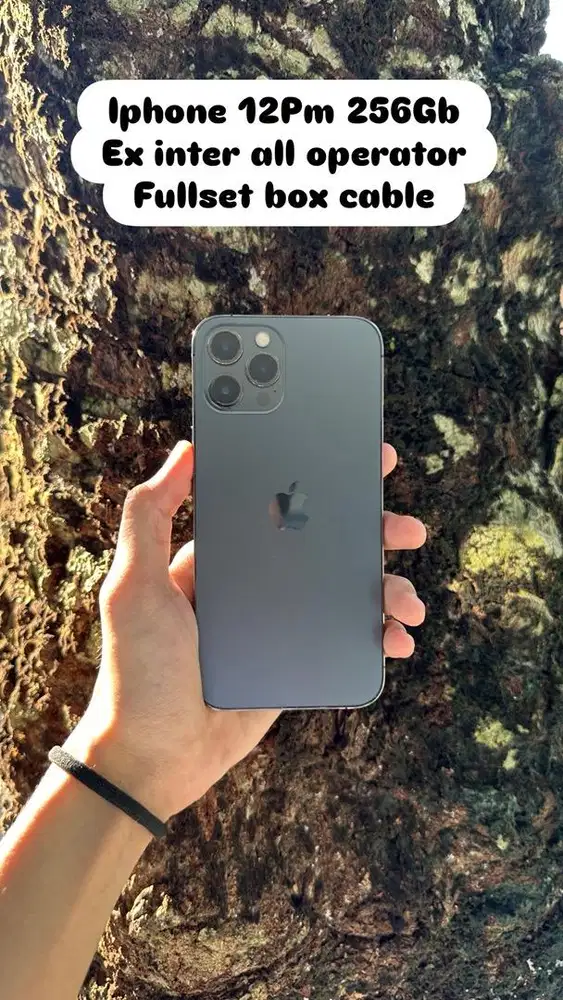 Iphone 12Promax 256Gb ex inter all operator