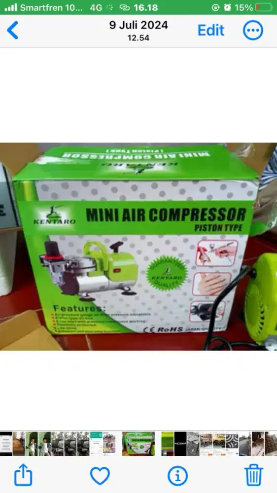 Kompresor mini baru