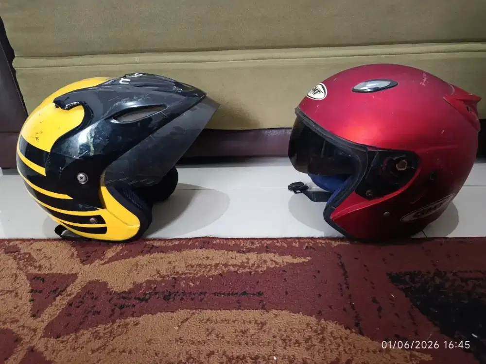 Helm bekas murah 150 dpt 2