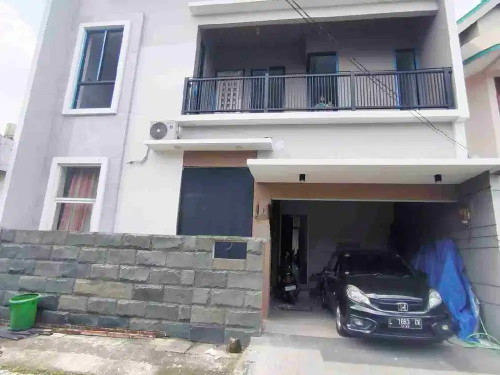 Jual Cepat‼️ Rumah 2 Lt ada Private Pool di Pondok Wage Indah, Taman