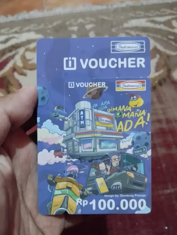 VOUCHER INDOMARET NOMINAL 100 RIBU