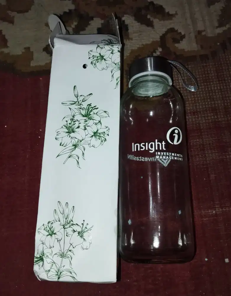 TUMBLER BOTOL KACA BAGUS, KEREN & BARU