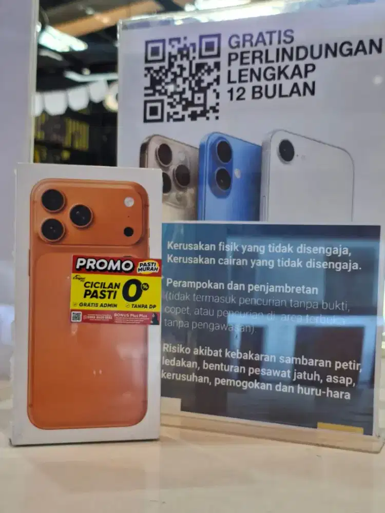 iPhone 17 Pro Max 256gb Orange Limited Bisa Diantar