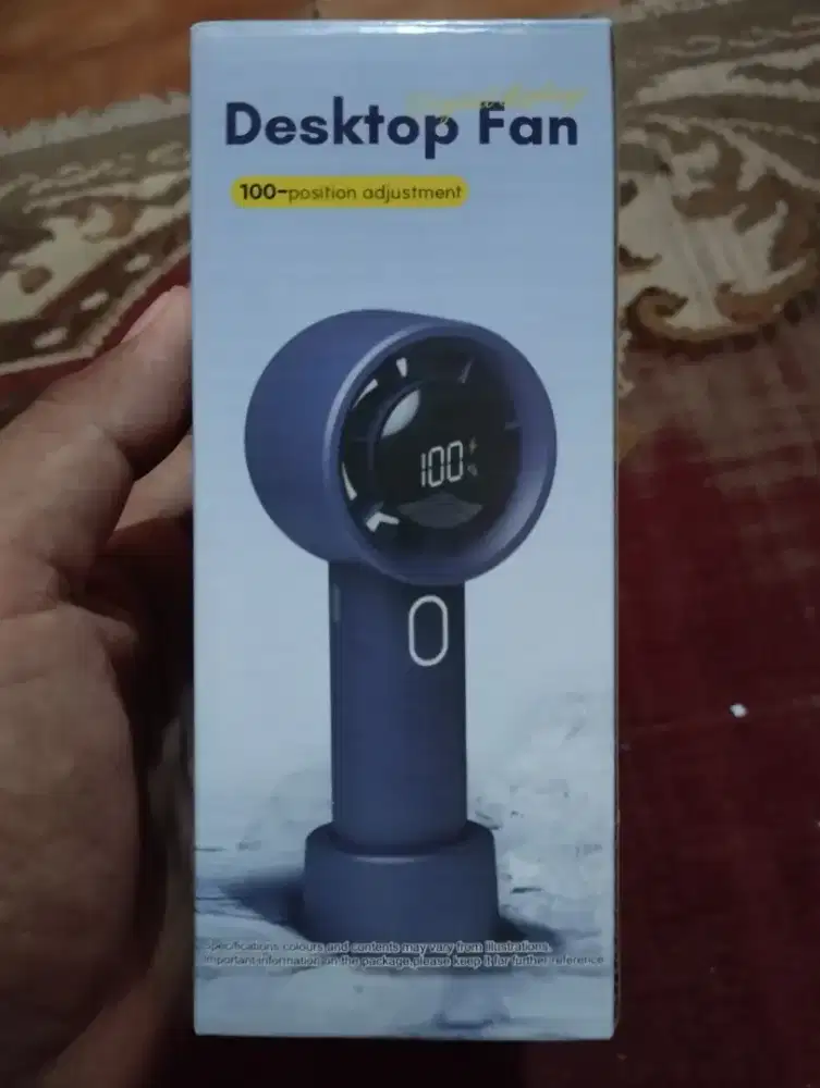 DESKTOP FAN KIPAS DIGITAL DESAIN KEREN & BARU