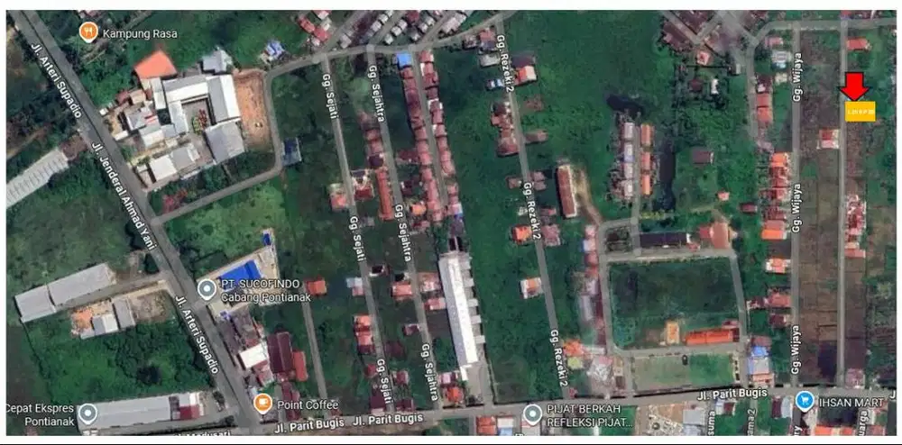 DIJUAL TANAH LOKASI STRATEGIS HARGA EKONOMIS