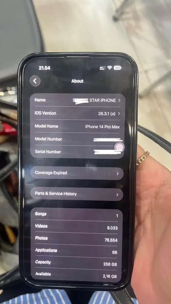 Iphone 14 pro max 256 gb