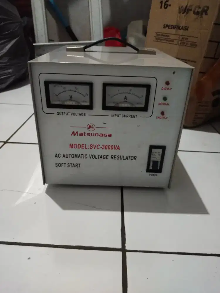Stavol/stabilizer Matsunaga 300va mulus normal No dus siap cod