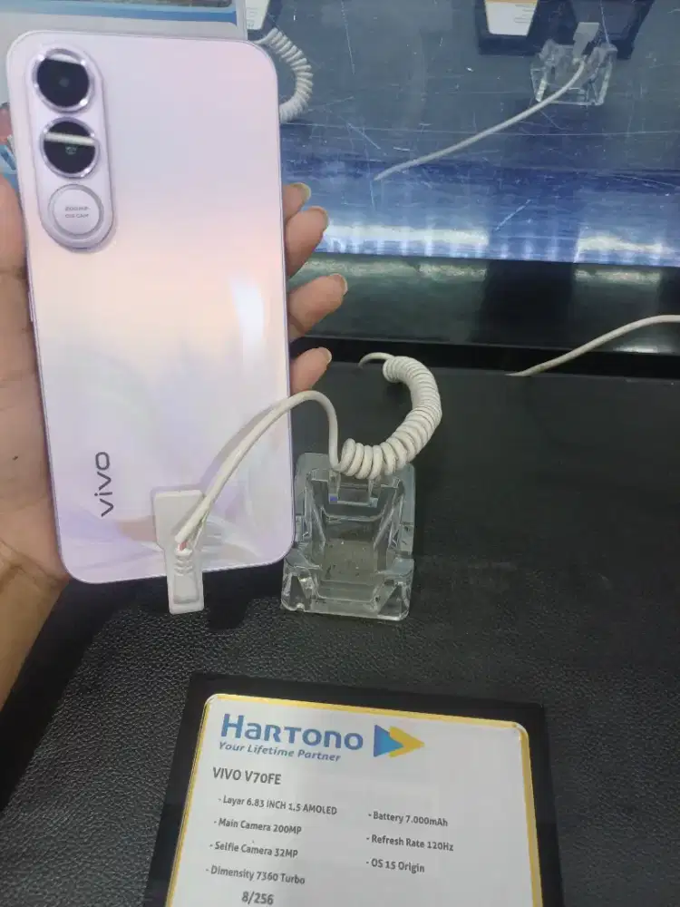 Cicilan tanpa kartu kredit DP 0% Vivo V70fe 8/256GB