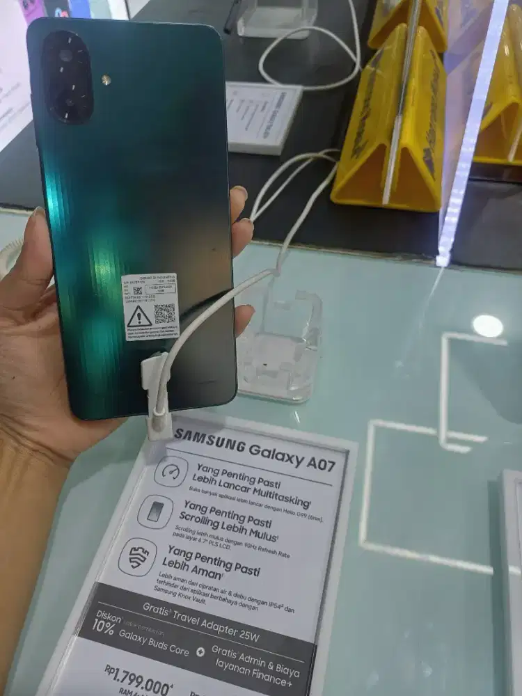 Cicilan tanpa kartu kredit DP 0% Samsung Galaxy A07 6+6/128GB