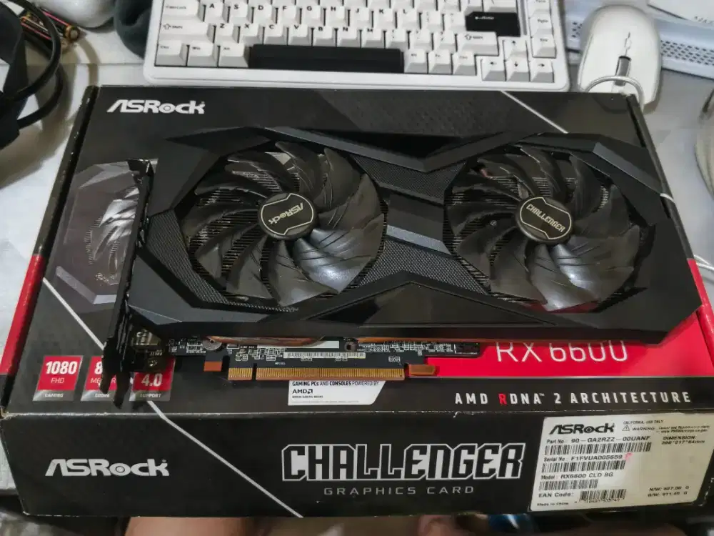RX 6600 8GB RUSAK RINGAN
