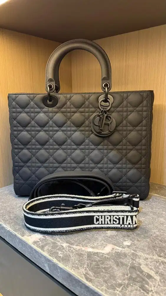 Lady Dior Calfskin L