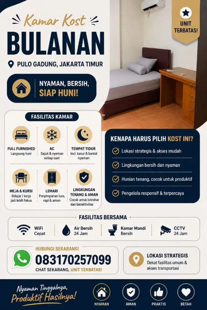 Kost Di Rawamangun