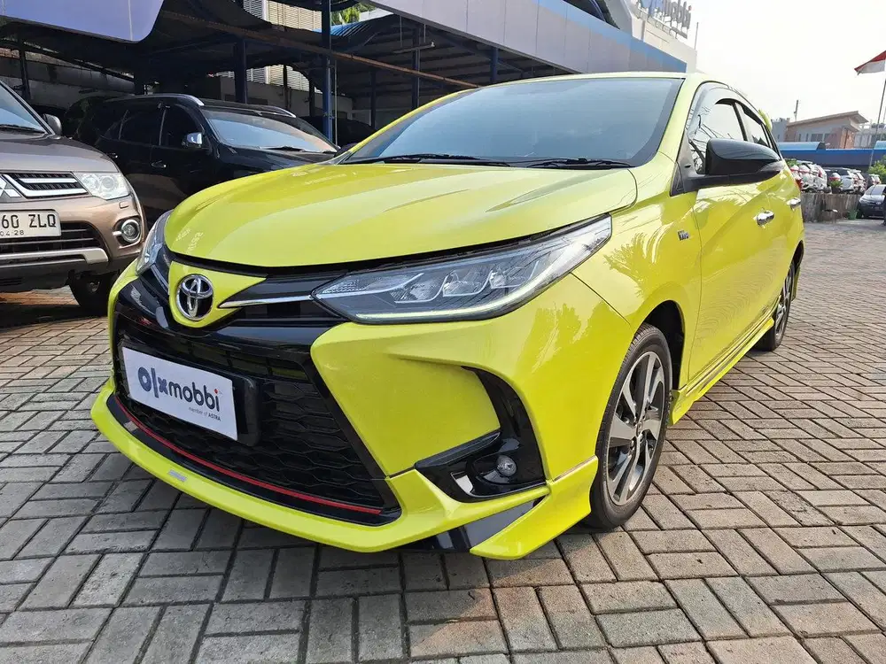 TDP 1 JUTA Toyota Yaris 1.5 TRD Sportivo Bensin-AT 2021 Kuning CVOPB