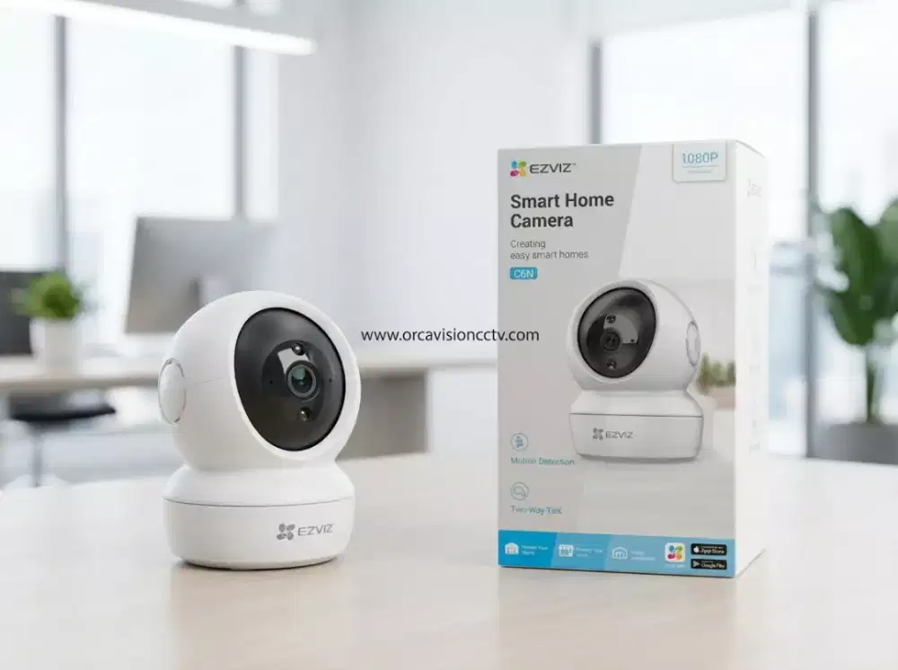 Cctv wireless ezviz jernih bisa gerak dan suara