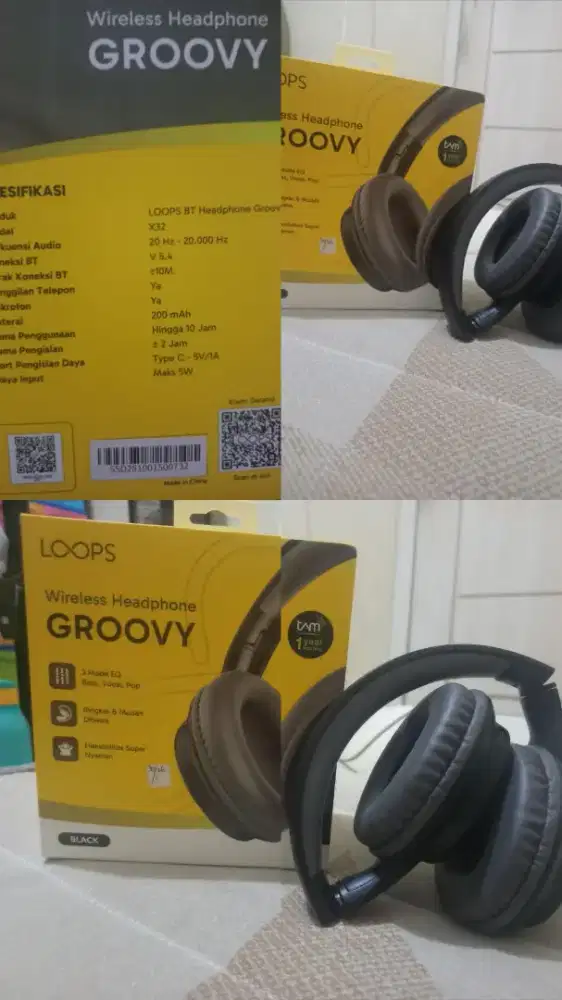 Wireless Headphone Groovy