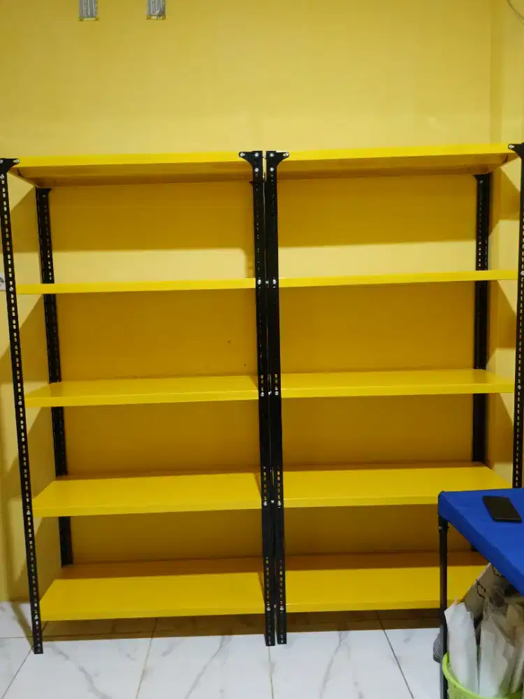 Rak besi siku lobang harga murah