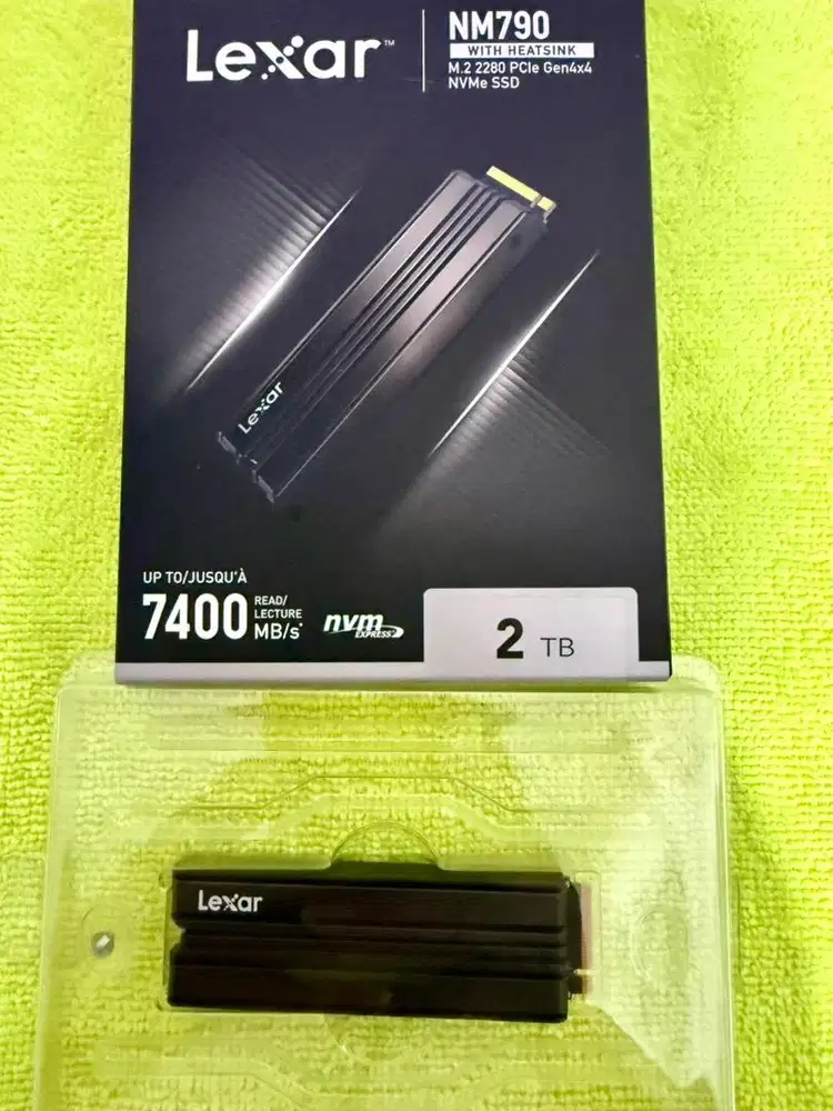 Jual Preloved LEXAR NM790 with Heatsink M.2 NVMe PCIe 2280 2TB