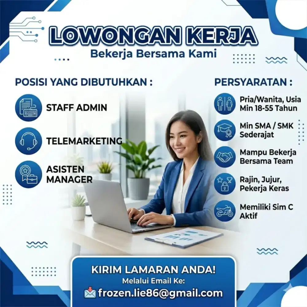 Dibutuhkan segera