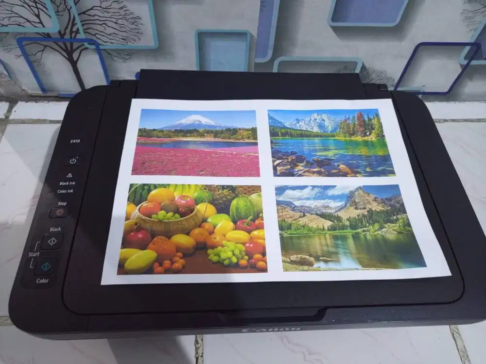 Printer Canon E410 all in one siap pakai