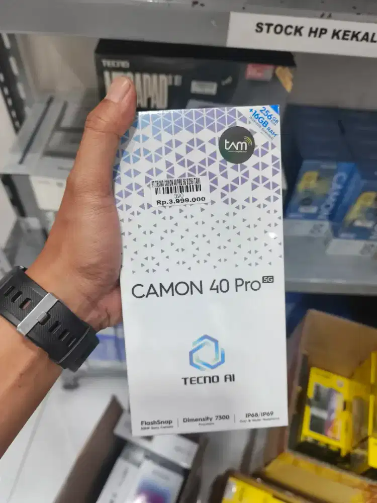 TECNO CAMON 40 PRO 5G 8/256 | ATLANTIS DAHSYAT