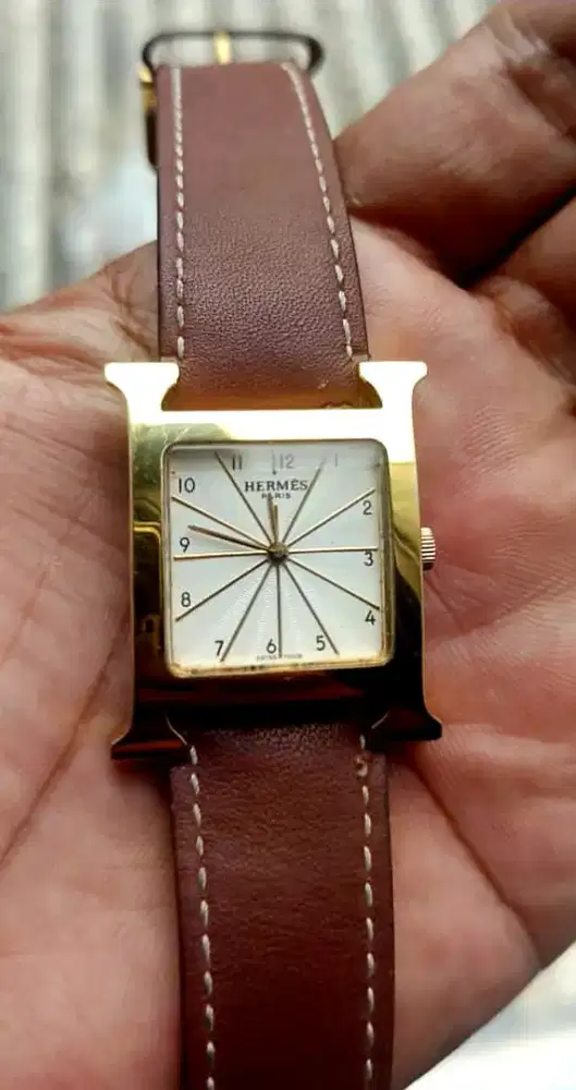 Jam Hermes Cewe Seken Mulus