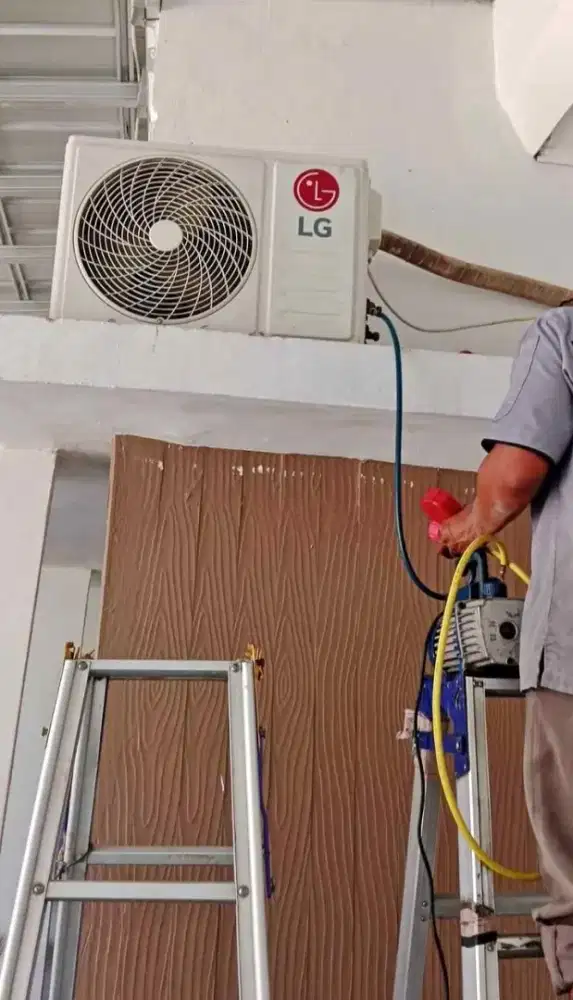 Serpis Ac, Bongkar pAsang, tambah/isi Ulang freon, Vakum, dll
