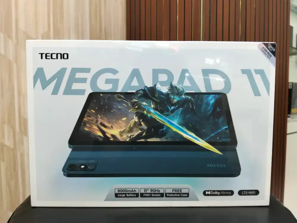 Tecno Megapad 11 8/256gb New Garansi Resmi