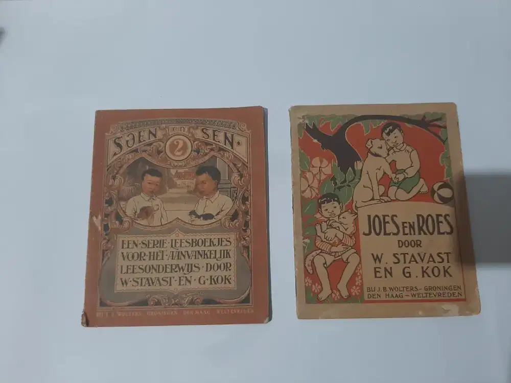 Buku pelajaran awal sekolah tahun 1929/1930