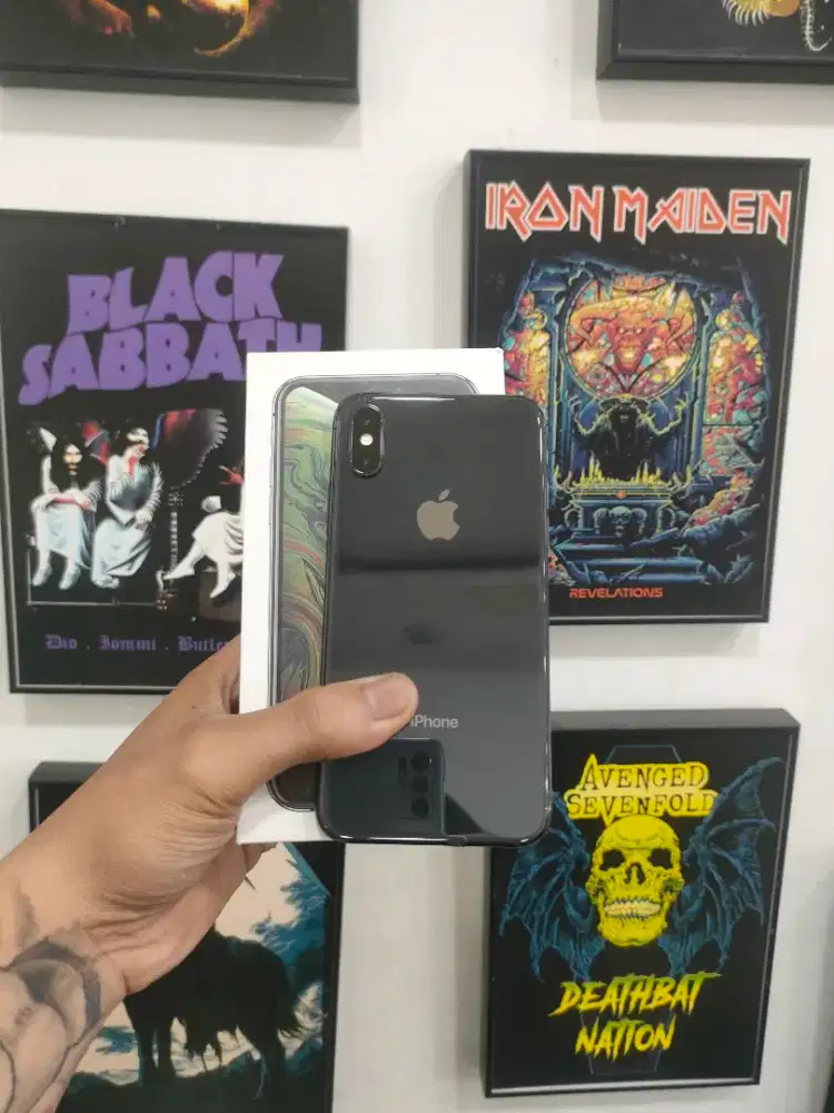 Iphone Xs 64GB Fullset All Operator Mulus